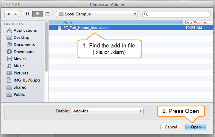 excel for mac install